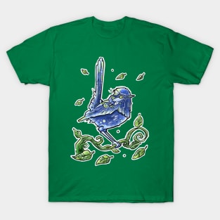 blue jay bird T-Shirt